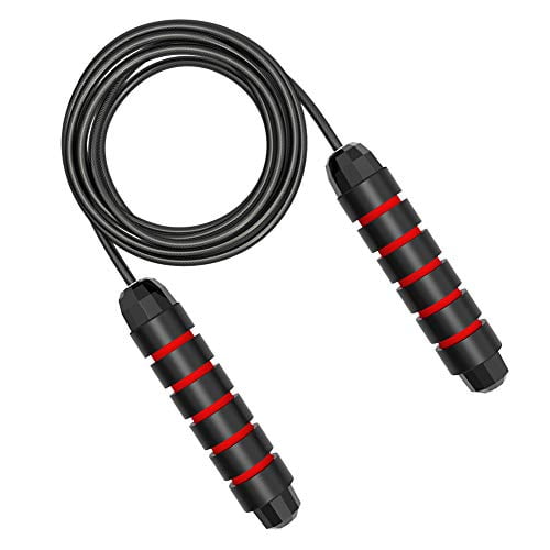 Jump Rope Tangle-Free Ball Bearing Fast Rope Skipping Adjustable Memory Foam Anti Skid Handle skipping rope New Fitness speed rope for Men and Women Jump Rope Tangle-Free Ball Bearing Fast Rope Skipping Adjustable Memory Foam Anti Skid Handle skipping rope New Fitness speed rope for Men and Women
